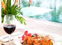 Villa Shalimar Cantik, Romantische Restaurants am Pool